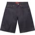 Supreme Rigid Baggy Selvedge Denim Short - Rigid Indigo (front)