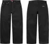 Supreme Rigid Baggy Selvedge Jean - Rigid Black (front)