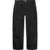 Supreme Rigid Baggy Selvedge Jean - Rigid Black (front)