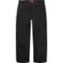 Supreme Rigid Baggy Selvedge Jean - Rigid Black (front)