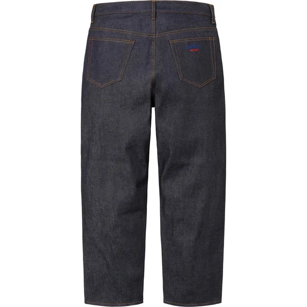 Supreme Rigid Baggy Selvedge Jean - Rigid Indigo (front)