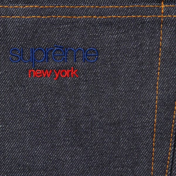 Supreme Rigid Baggy Selvedge Jean - Rigid Indigo (front)