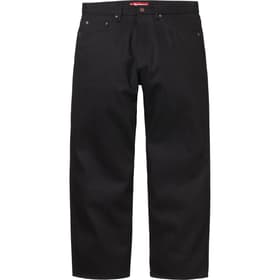 Supreme Rigid Loose Fit Selvedge Jean Rigid Black