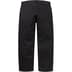 Supreme Rigid Loose Fit Selvedge Jean - Rigid Black (front)
