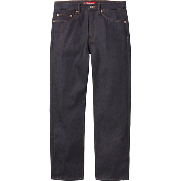 Supreme Rigid Slim Selvedge Jean - Rigid Indigo (front)