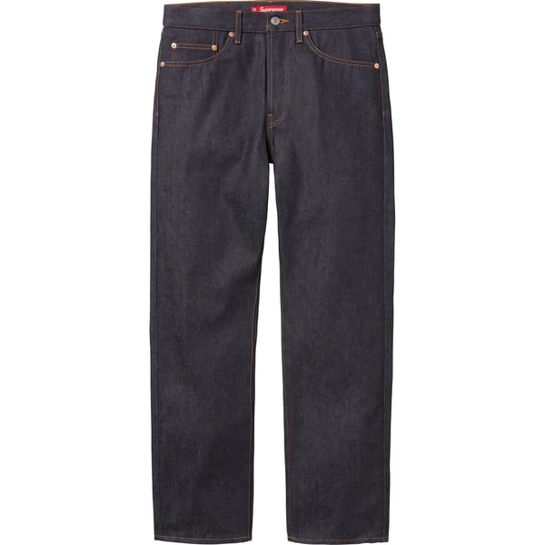 Supreme Rigid Slim Selvedge Jean - Rigid Indigo (front)