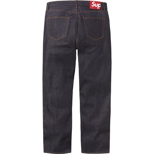 Supreme Rigid Slim Selvedge Jean - Rigid Indigo (front)