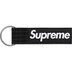 Supreme Ripstop Keychain - Black (front)