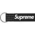Supreme Ripstop Keychain - Black (front)