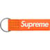 Supreme Ripstop Keychain - Orange (front)