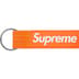 Supreme Ripstop Keychain - Orange (front)