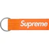 Supreme Ripstop Keychain - Orange (front)