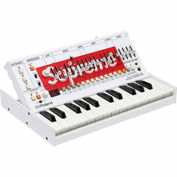 Supreme Roland JU-06A Synthesizer - White (front)