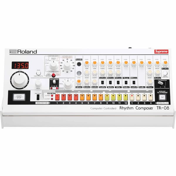 Supreme Roland TR-08 Rhythm Composer - White (front)