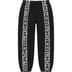 Supreme Roman Sweatpant - Black (front)