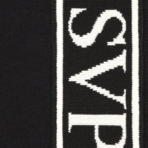 Supreme Roman Sweatpant - Black (front)