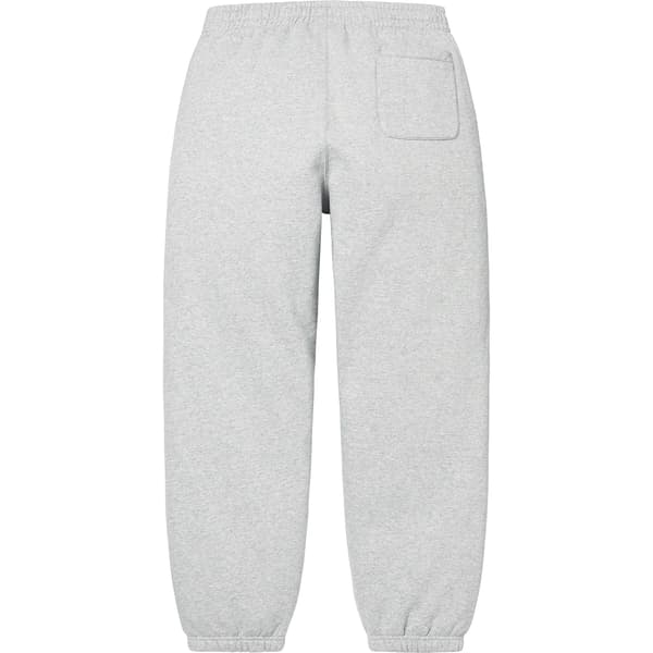 Supreme Roman Sweatpant - Heather Grey (front)