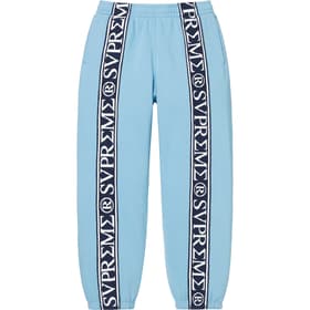 Supreme Roman Sweatpant Light Blue
