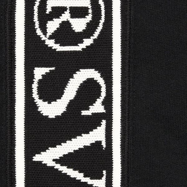 Supreme Roman Zip Up Hooded Sweatshirt - Black (front)