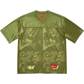 Supreme Ronin Football Jersey Olive