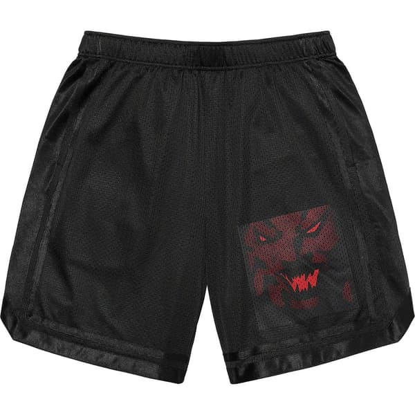 Supreme Ronin Mesh Short - Black (front)