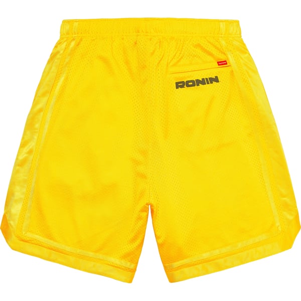 Supreme Ronin Mesh Short - Yellow (front)