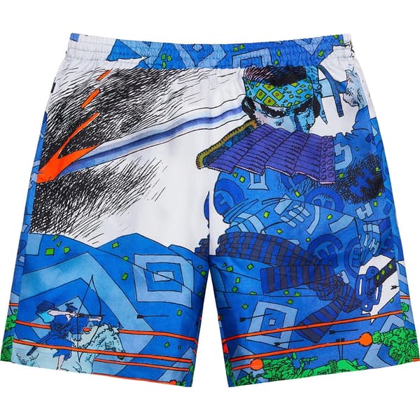 Supreme Ronin Silk Short - Blue (front)