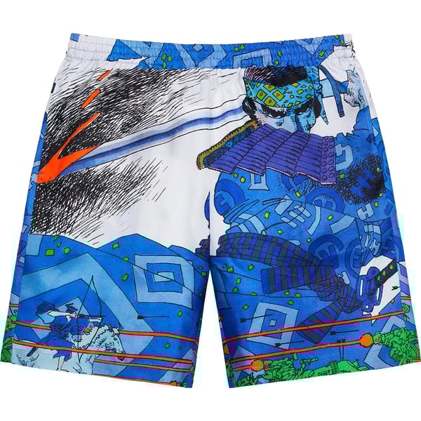 Supreme Ronin Silk Short - Blue (front)