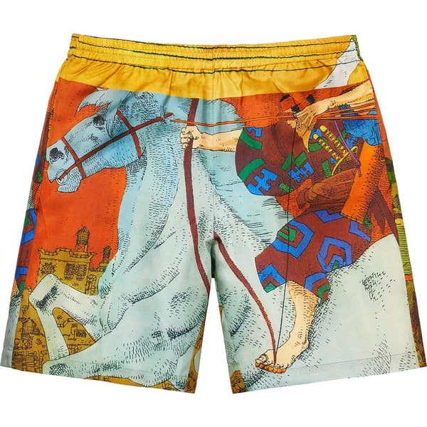 Supreme Ronin Silk Short - Gold (front)