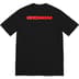 Supreme Ronin Tee - Black (front)