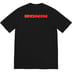 Supreme Ronin Tee - Black (front)