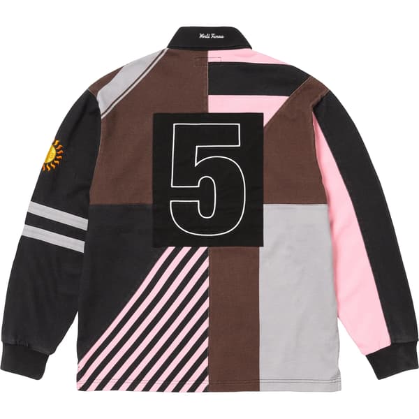 Supreme Rose Rugby - Black (front)