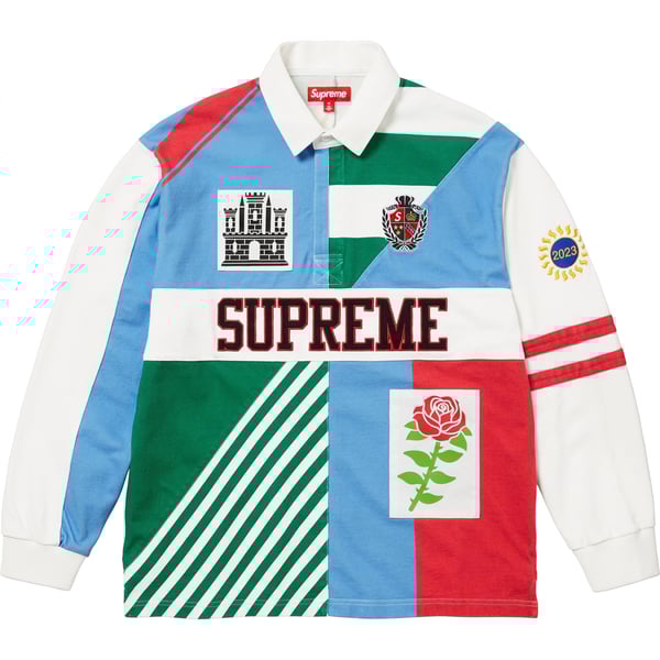 Supreme Rose Rugby - White (front)