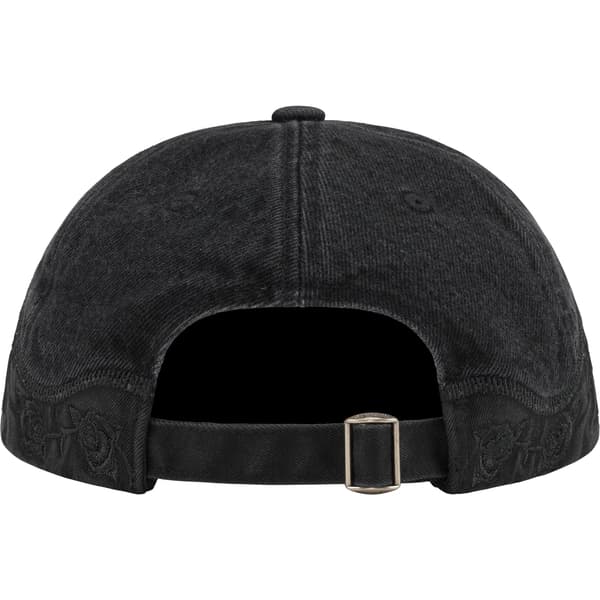 Supreme Roses 6-Panel - Black (front)