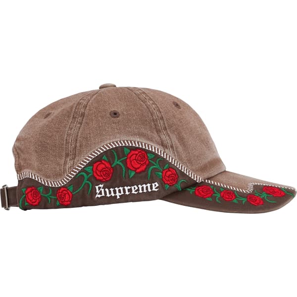 Supreme Roses 6-Panel - Brown (front)