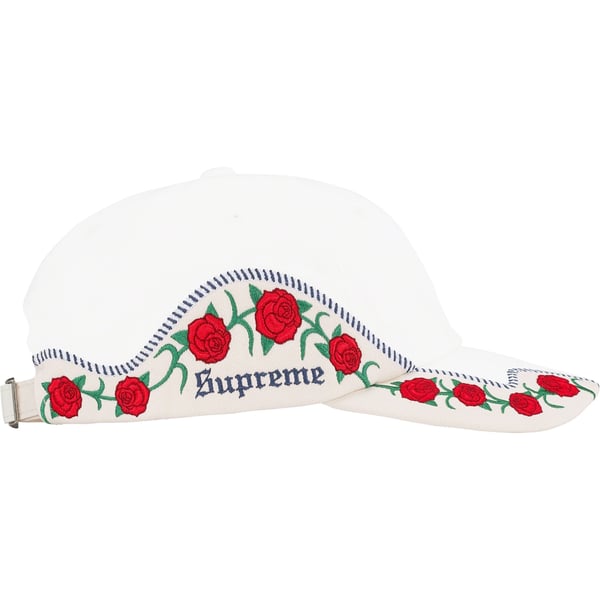 Supreme Roses 6-Panel - White (front)
