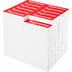 Supreme Rotary Hero Sticker Bricks Stool/Side Table - Red (front)