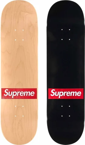 Supreme Routed Box Logo Skateboard