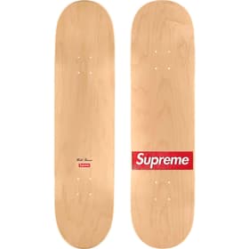Supreme Routed Box Logo Skateboard 8.25" x 32"