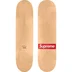 Supreme Routed Box Logo Skateboard - 8.25" x 32" (front)