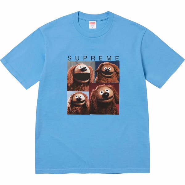 Supreme Rowlf Tee - Bright Blue (front)