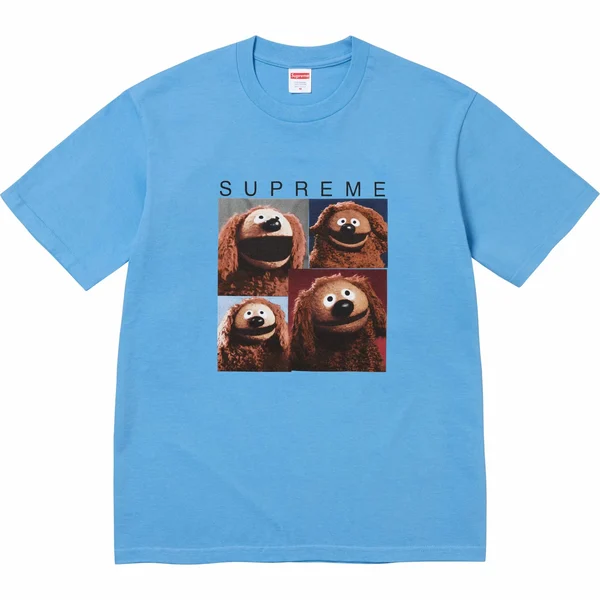 Supreme Rowlf Tee - Bright Blue (front)