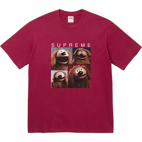 Supreme Rowlf Tee - Cardinal (front)