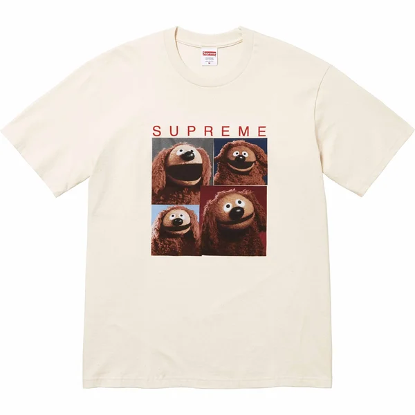 Supreme Rowlf Tee - Natural (front)