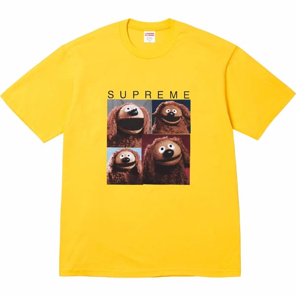 Supreme Rowlf Tee - Yellow (front)