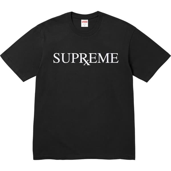 Supreme RX Tee - Black (front)