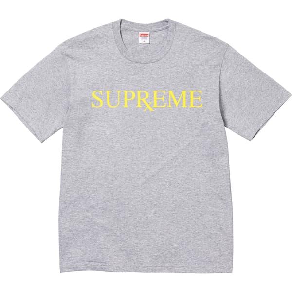 Supreme RX Tee - Heather Grey (front)