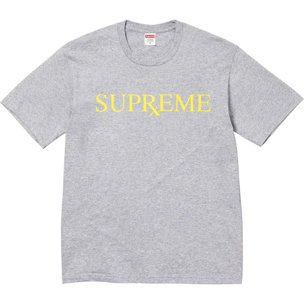 Supreme RX Tee - Heather Grey (front)