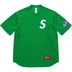 Supreme S Logo Baseball Henley - Green (front)