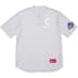Supreme S Logo Baseball Henley - Grey (front)